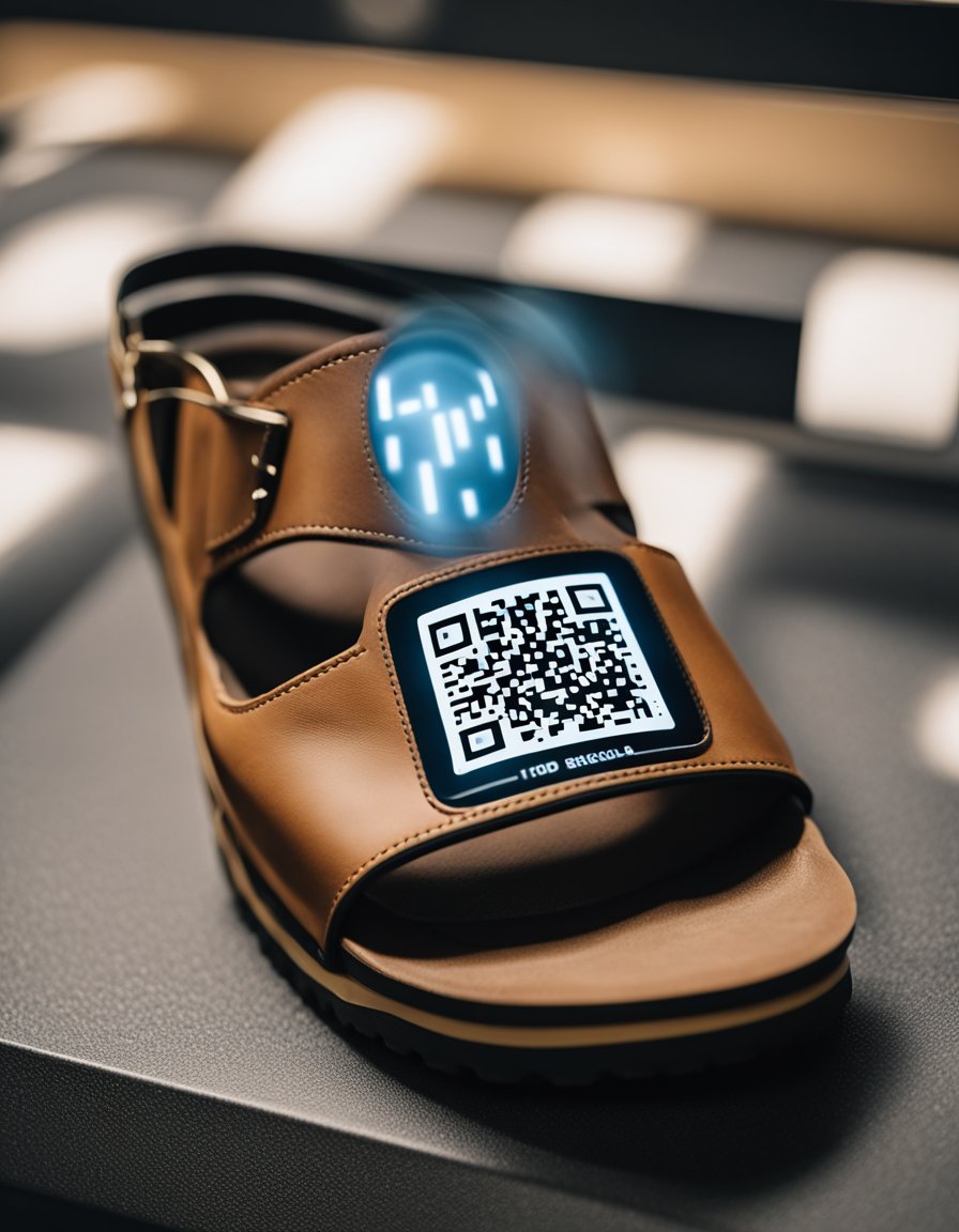 Scan Birkenstock Shoes QR Code for Authentication and Info